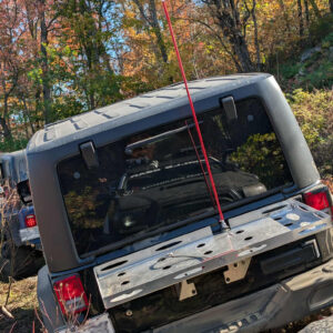 Tablette arrière en aluminium – Jeep JK/JKU | JL/JLU